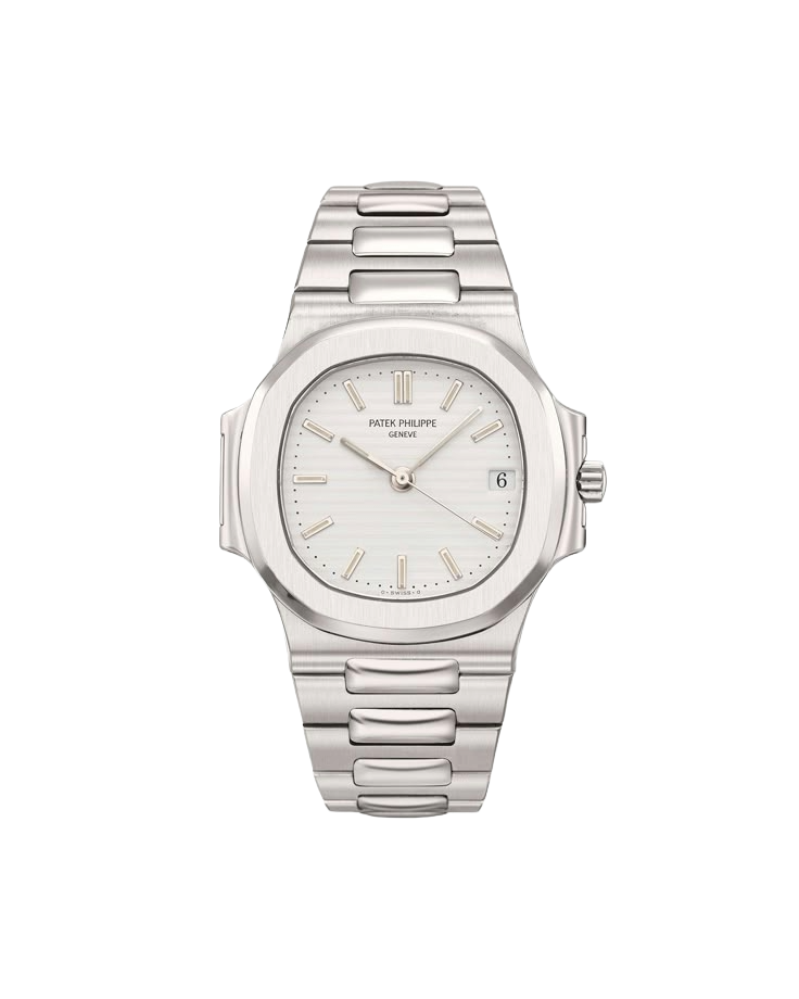 Patek Philippe Geneve Nautilus - white dial
