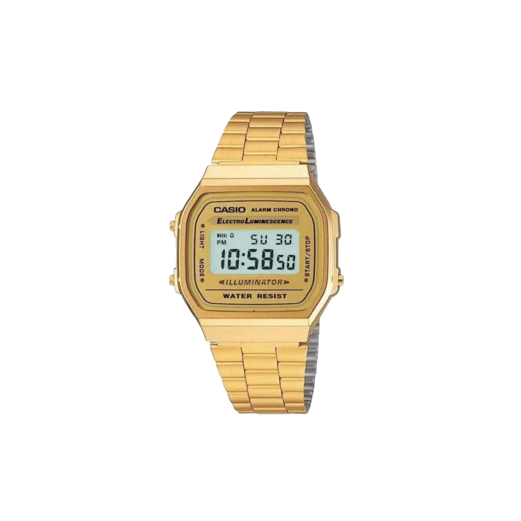 Casio digital vintage gold
