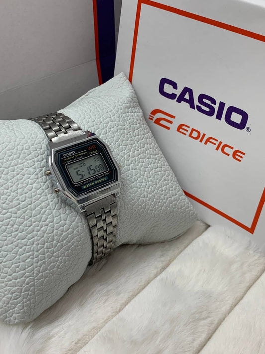 Casio Digital vintage silver