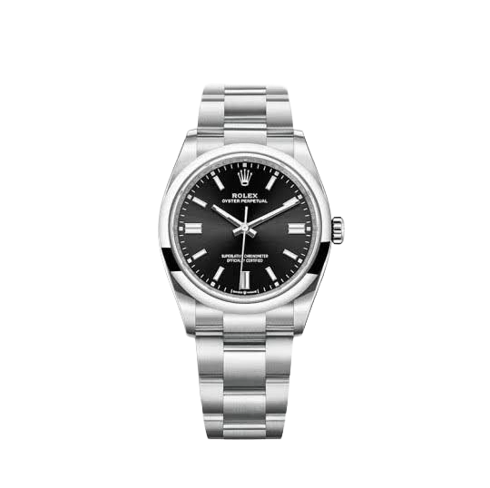 ROLEX Oyster Perpetual black dial