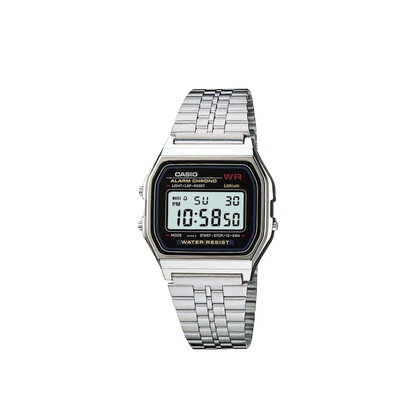 Casio Digital vintage silver