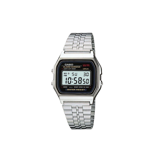 Casio Digital vintage silver