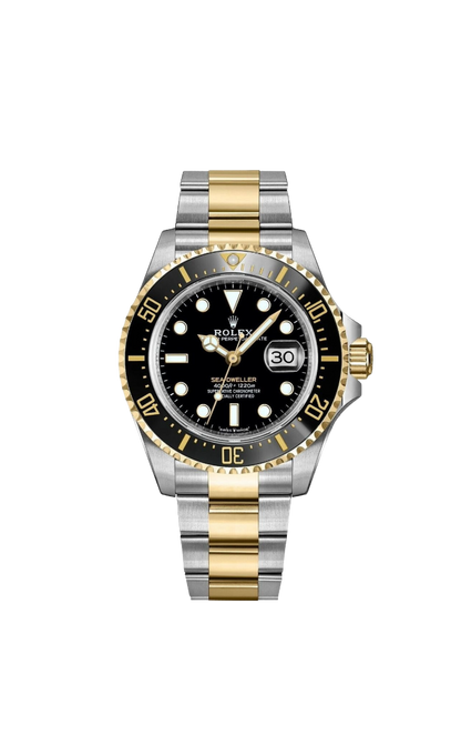 ROLEX Submariner gold/black dial