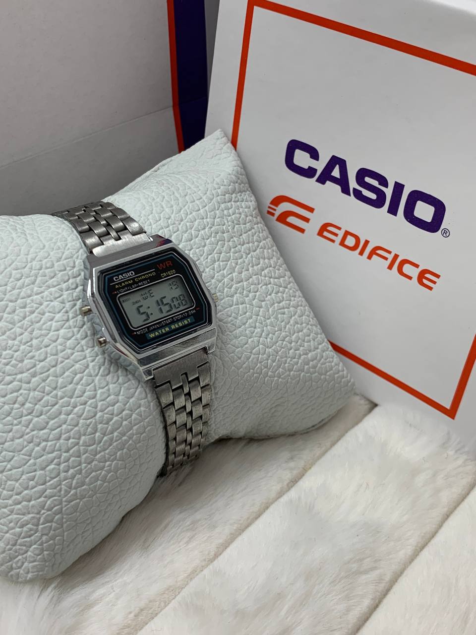Casio Digital vintage silver