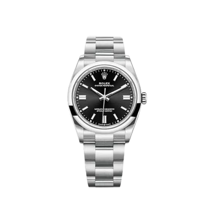 ROLEX Oyster Perpetual black dial